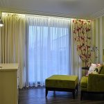 curtains on one side of the window ideas interior