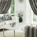 how to hem curtains and tulle for the living room