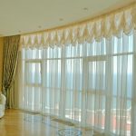 panoramic window tulle french