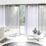 tulle for panoramic windows ideas
