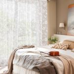 Tulle in the bedroom design
