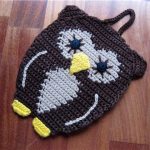 knitted rug owl do it yourself photo design