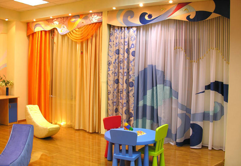 gardiner til børnehave design ideer