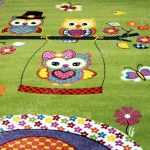 tapijt in het kinderdagverblijffotoontwerp