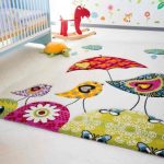 tapijt in de ontwerpfoto van het kinderdagverblijf