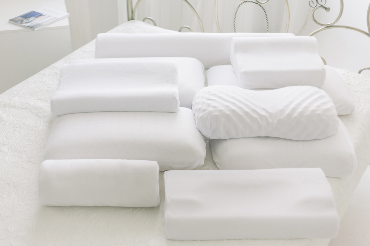 types of latex pillows