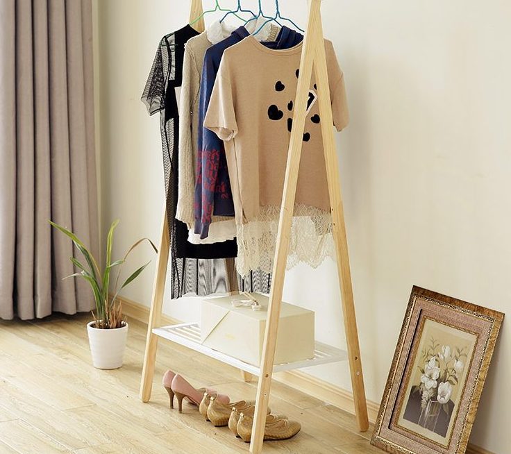 clothes hanger decor