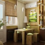 bambusové záclony interiérové ​​nápady