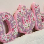 letters pillow photo options
