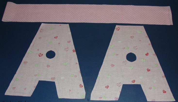 pillow letters sewing
