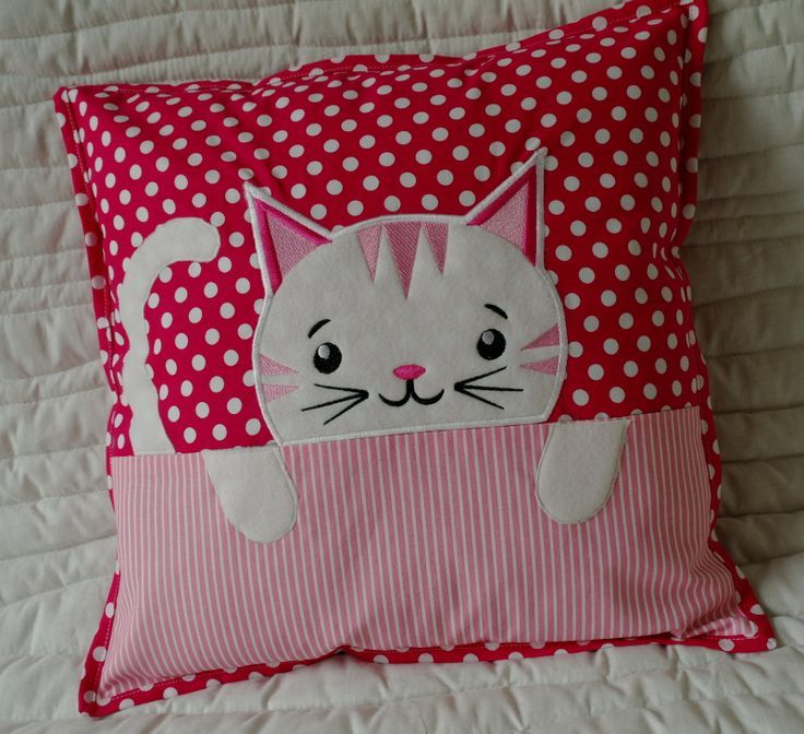 Kitty pillow