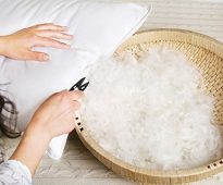 feather pillow cleaning
