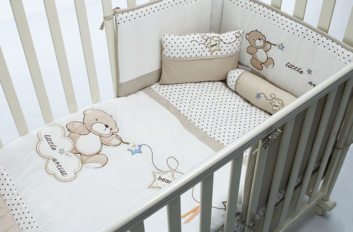baby bed with sides