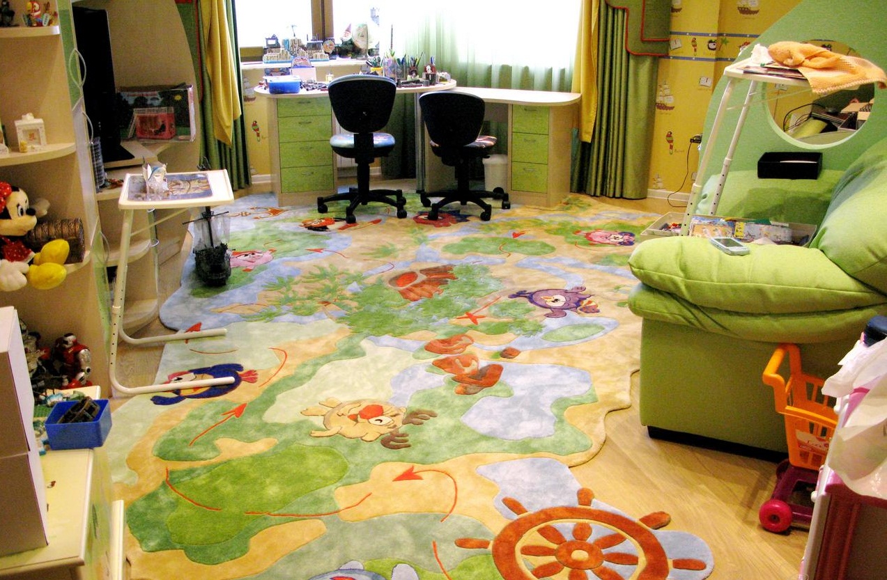 dywany dla dzieci dekoracja zdjęcia