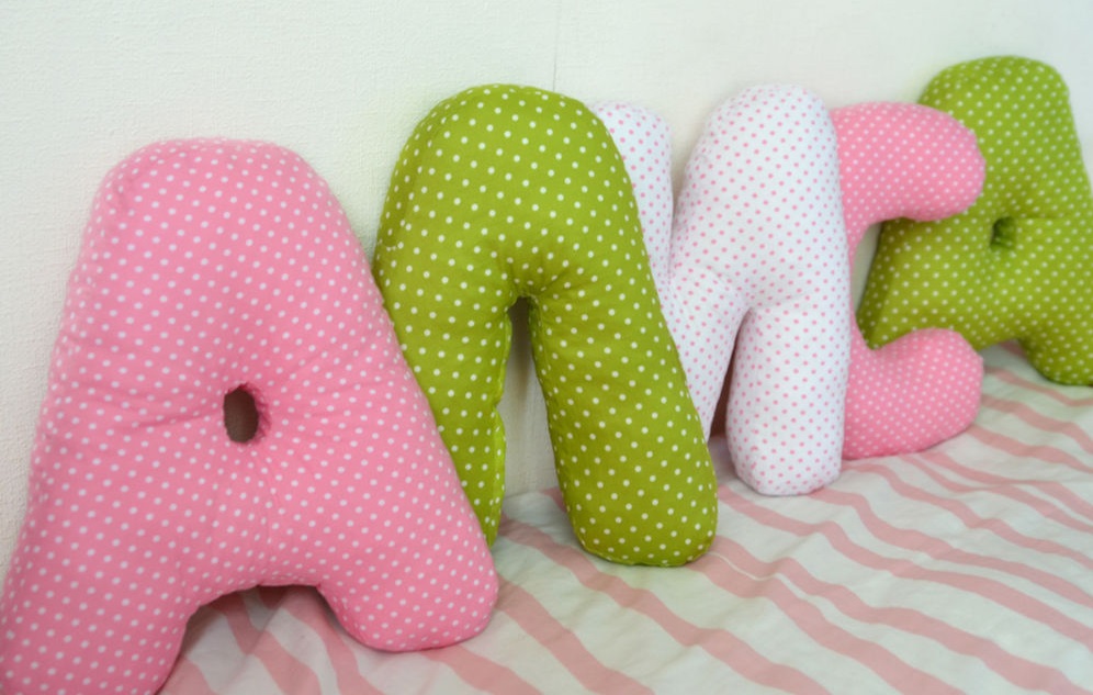 pillow letters