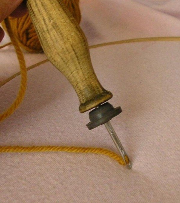 needle carpet embroidery