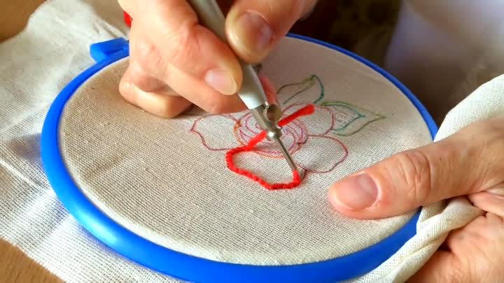 carpet embroidery loop photo