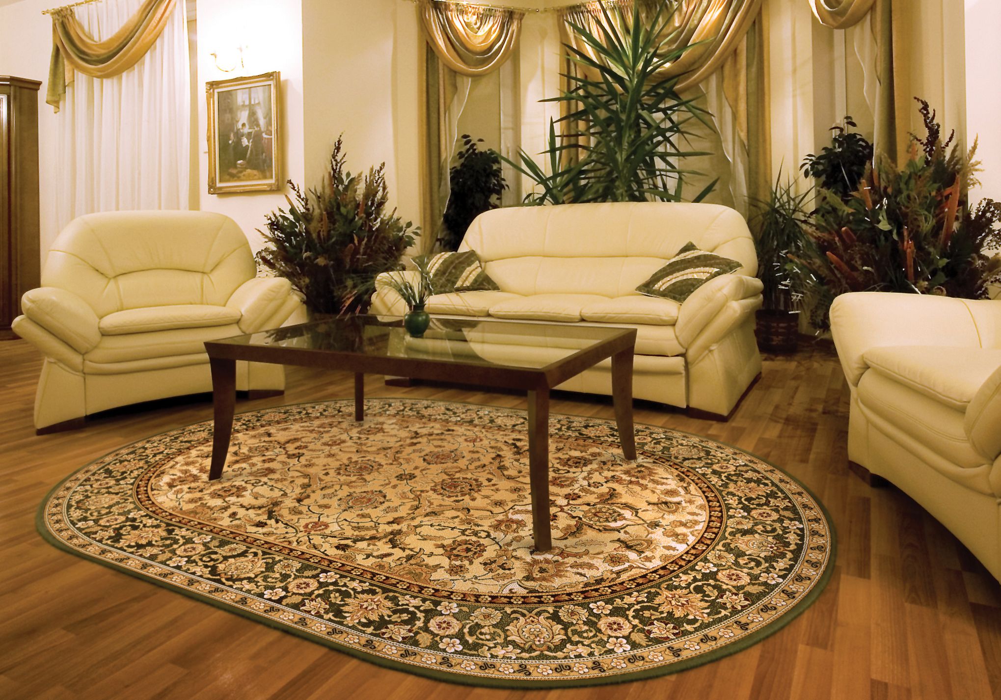 carpets in a modern interior design photo
