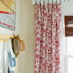 fastening curtains to the rail decor ideas