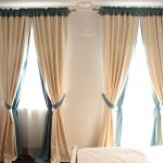 fastening curtains to the rail design ideas