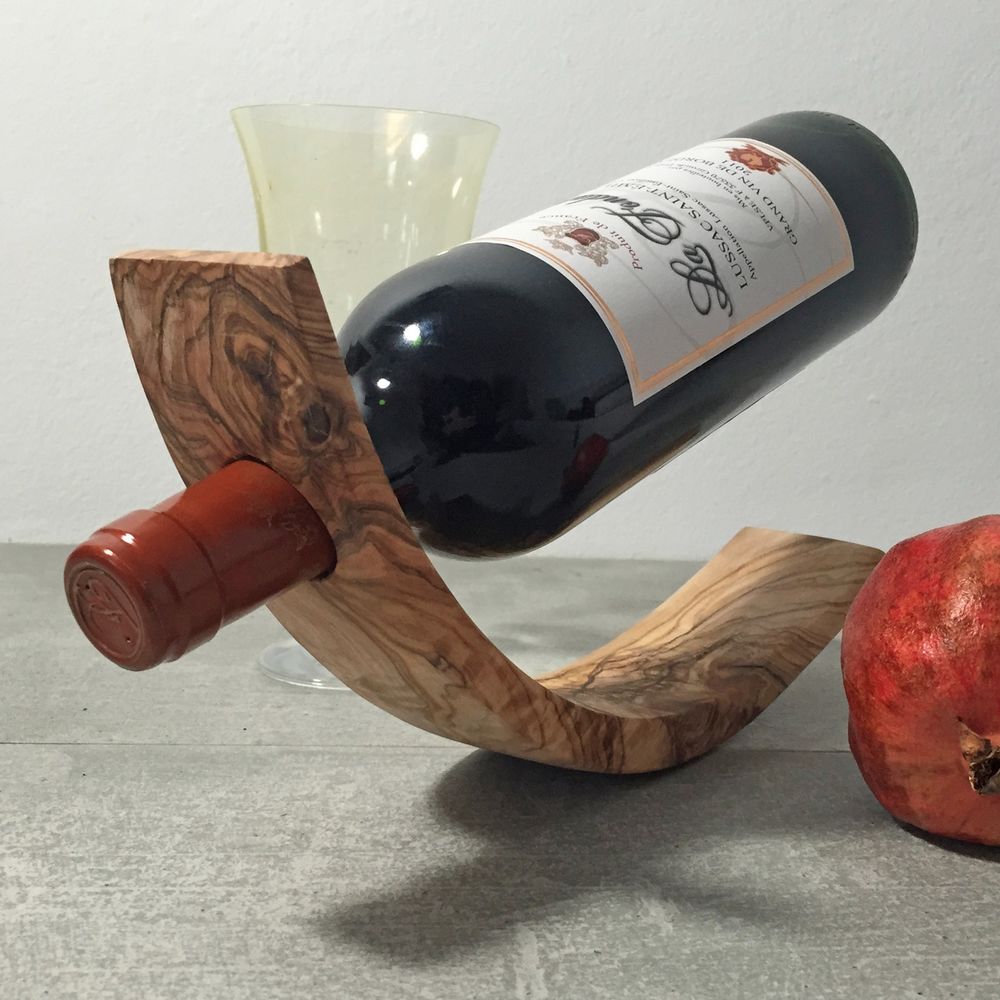 wine bottle stand balance