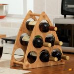 zdjęcie projektowe stojaka na butelkę wina