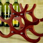 wine bottle stand photo review