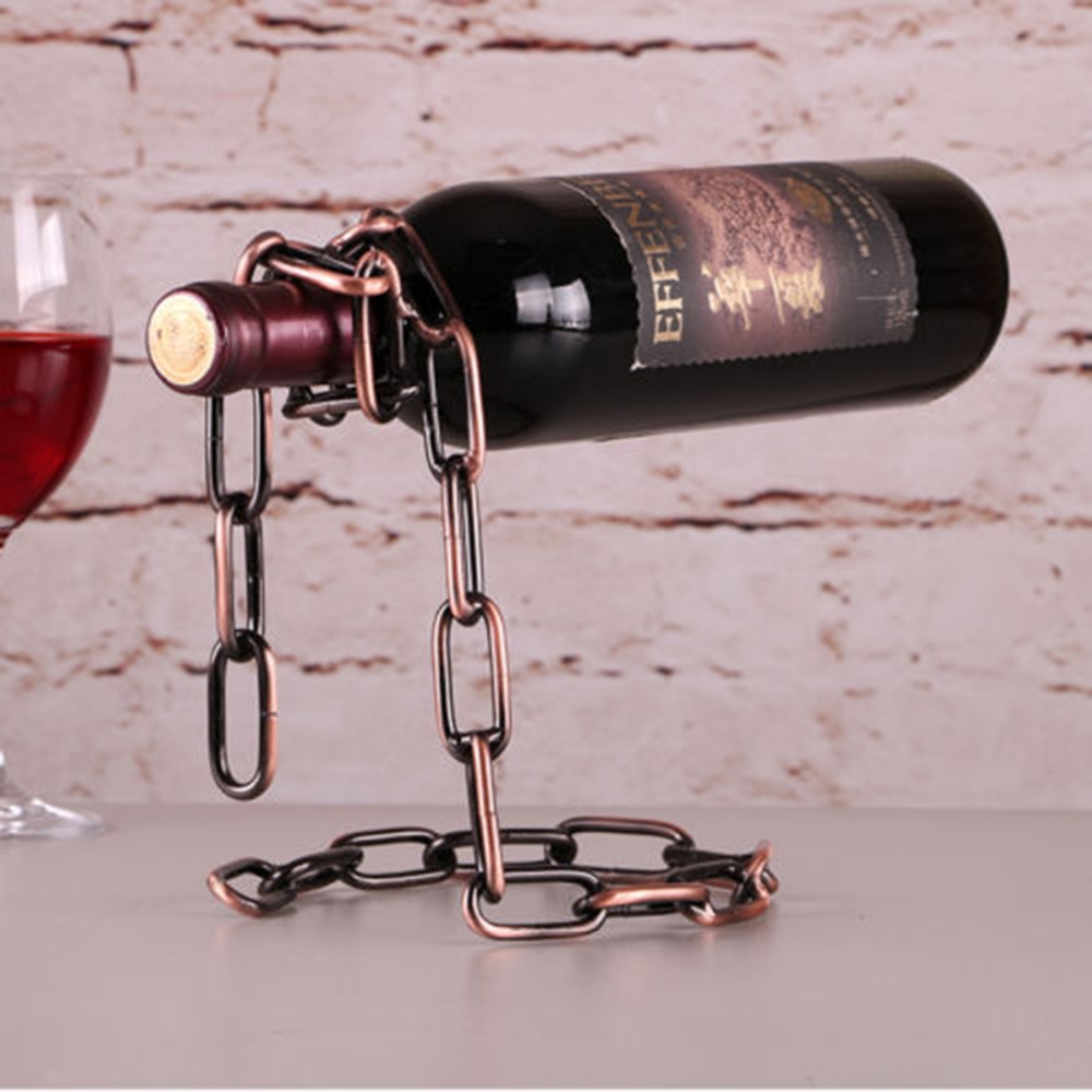 أفكار تصميم موقف زجاجة النبيذ
