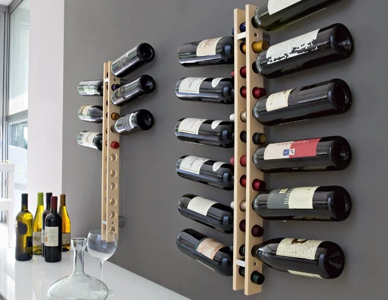 wine bottle stand decoration