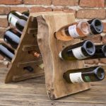 dekorasyon ng wine bottle stand photo