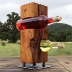 wine bottle stand design ideas