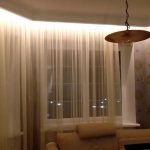 LED curtain lighting design ideas