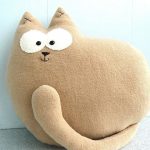 pomysły na poduszki z kotami