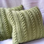 knitted pillow ideas decor