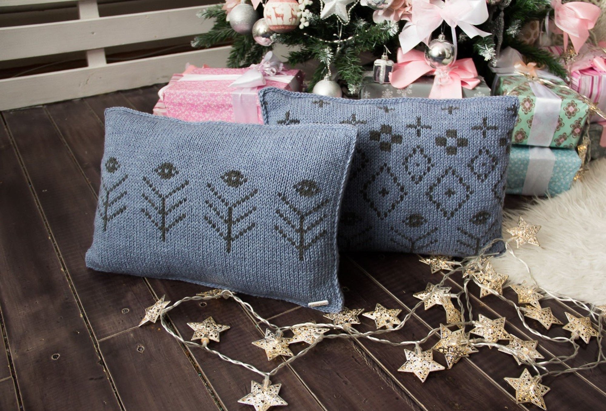 knitted pillow design ideas