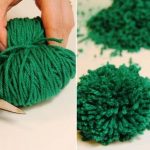 rug of pompons how to make