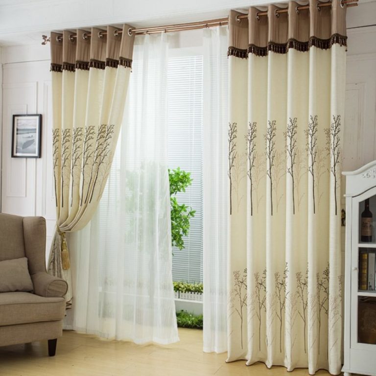 drapes to the living room