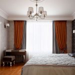 yatak odası tasarımı için perdeler