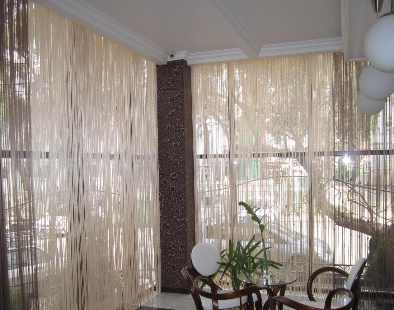 curtains on the balcony interior options