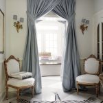 curtains on the doorway decor photo