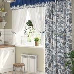 Curtains on the drawstring photo design