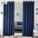curtains with stars design