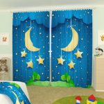 curtains with stars photo decor