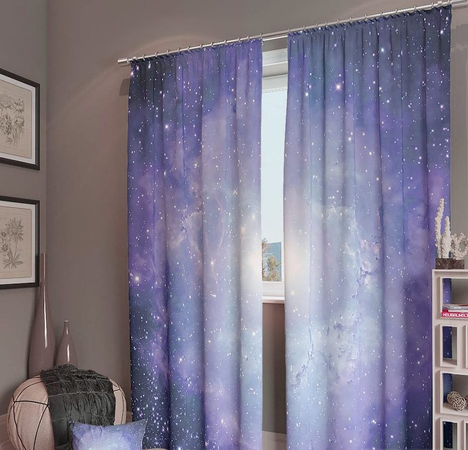curtains with stars photo clearance
