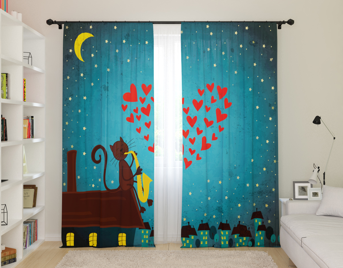 curtains with stars decor ideas