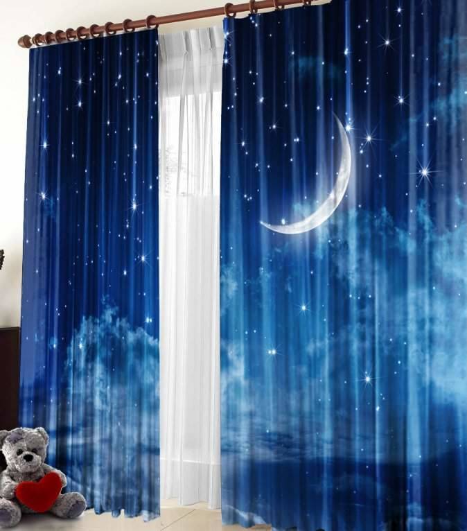 curtains with stars interior ideas