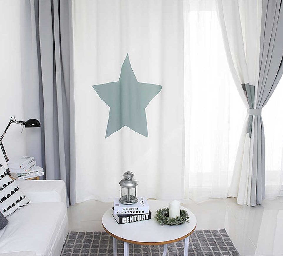 curtains with stars photo ideas