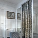 curtains in the dressing room interior ideas