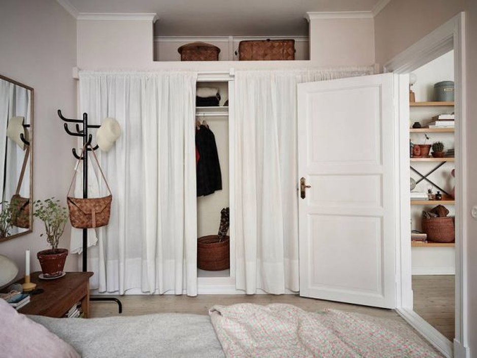 curtains in the dressing room design ideas