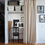 gardiner i omklädningsrummet istället för dörrar